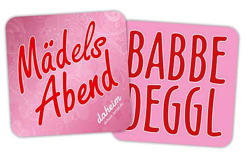 Original Babbedeggl Mädels-Abend-Edition